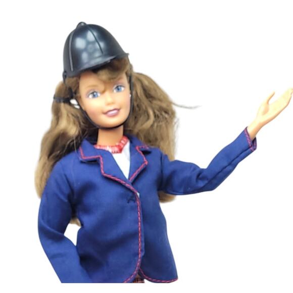 1997 Vintage Poseable Horse Riding Club Barbie #19268 ReDressed - Picture 8 of 10